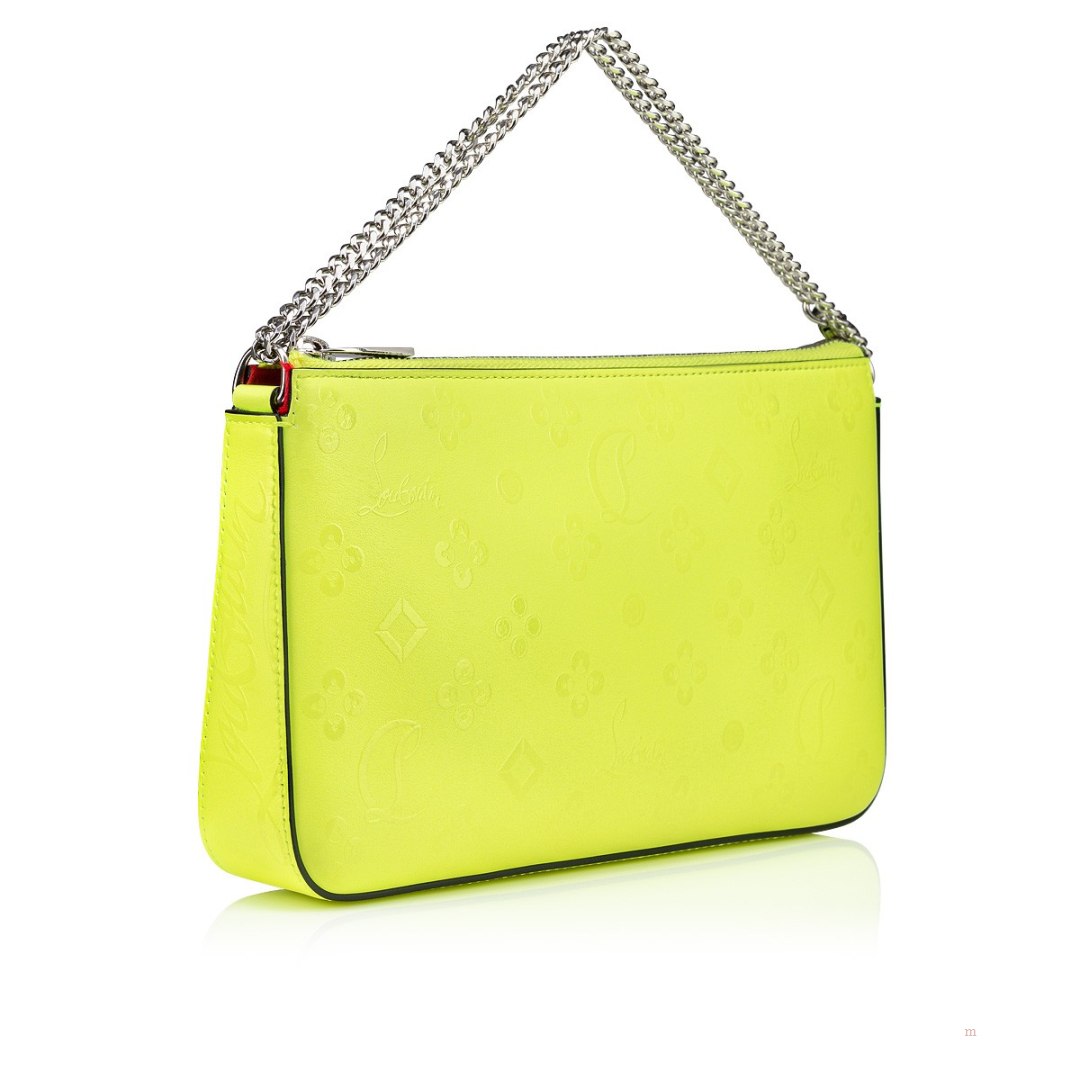 Christian Louboutin Loubila Women's Pouch Yellow | IFPOUM840