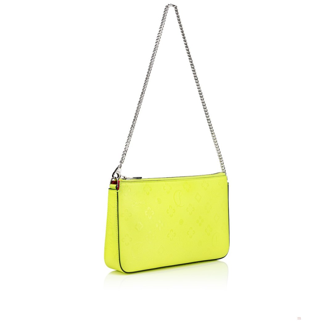 Christian Louboutin Loubila Women's Pouch Yellow | IFPOUM840