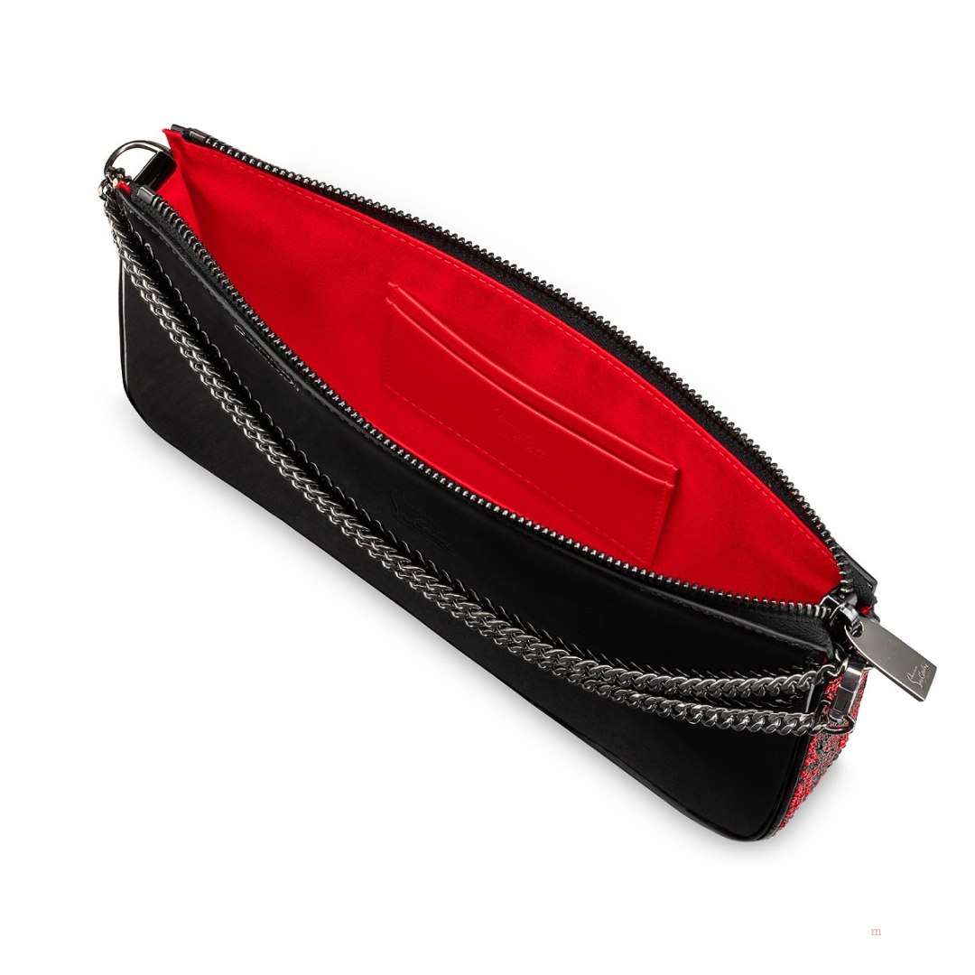 Christian Louboutin Loubila Women's Pouch Black | RVJFME712