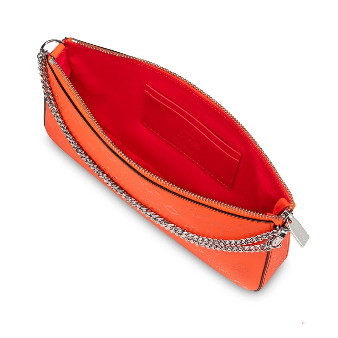 Christian Louboutin Loubila Women's Pouch Orange | VHAUER908