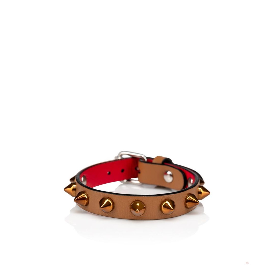 Christian Louboutin Loubilink bracelet Men's Bracelet Beige | PNVHGD605