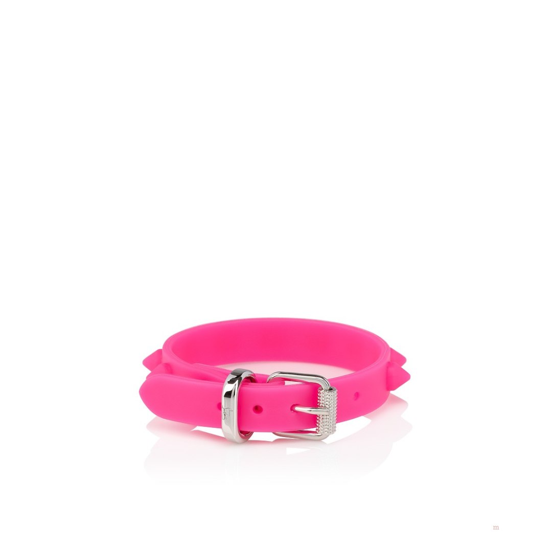 Christian Louboutin Loubilink bracelet Men's Bracelet Pink | XTHWQG405