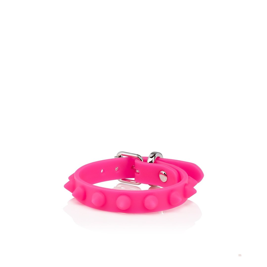 Christian Louboutin Loubilink bracelet Men's Bracelet Pink | XTHWQG405