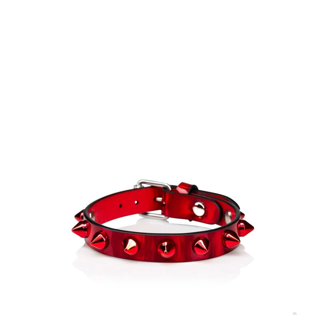 Christian Louboutin Loubilink bracelet Men's Bracelet Red | XTZYCL791