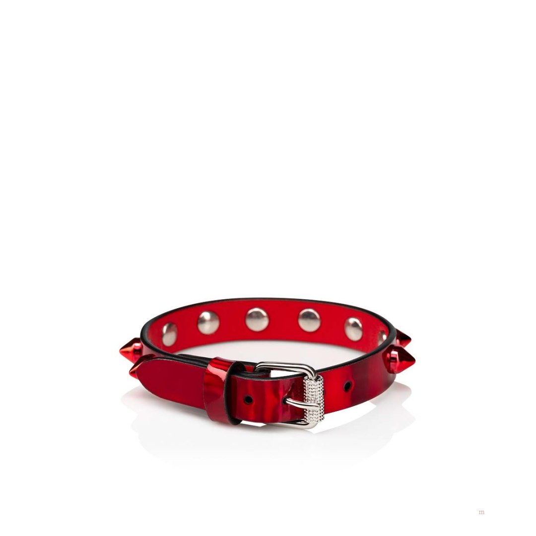 Christian Louboutin Loubilink bracelet Men\'s Bracelet Red | XTZYCL791