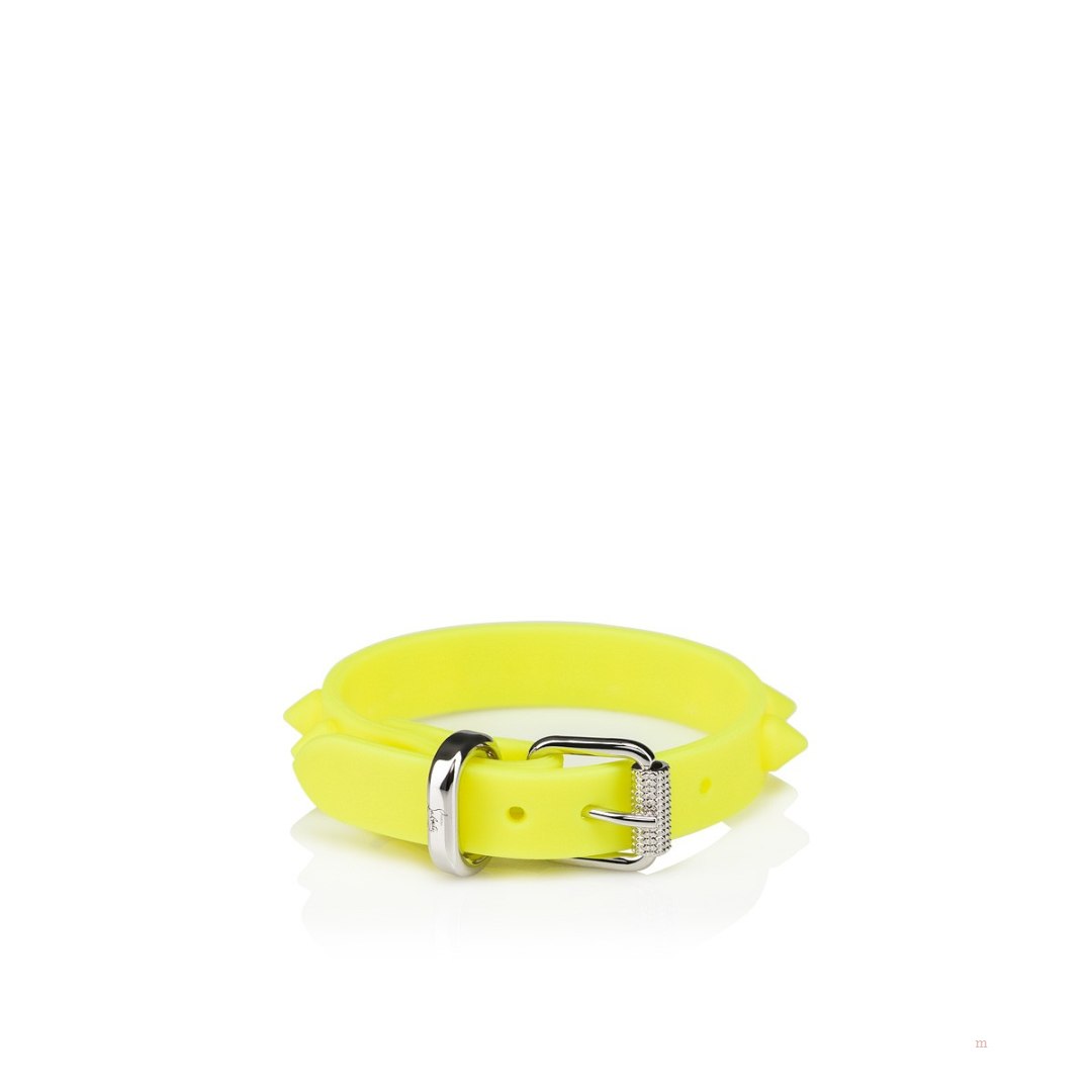 Christian Louboutin Loubilink bracelet Men's Bracelet Yellow | ZCUXND740