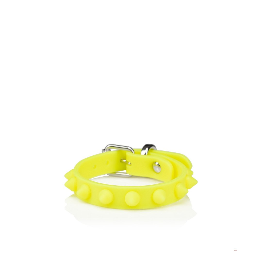 Christian Louboutin Loubilink bracelet Women's Bracelet Yellow | TDAJMX610