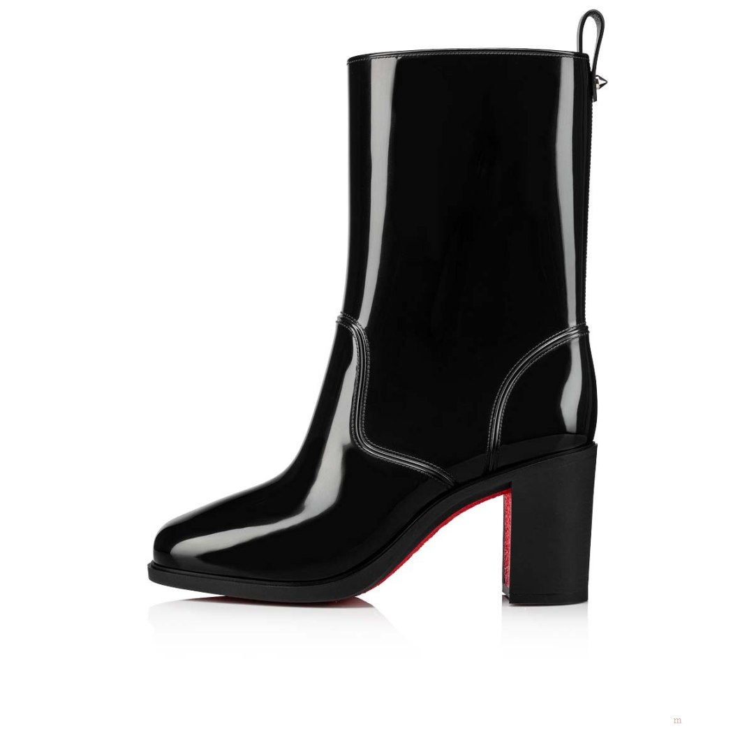 Christian Louboutin Loubirain Women's Rain Boots Black | YEXUMG706