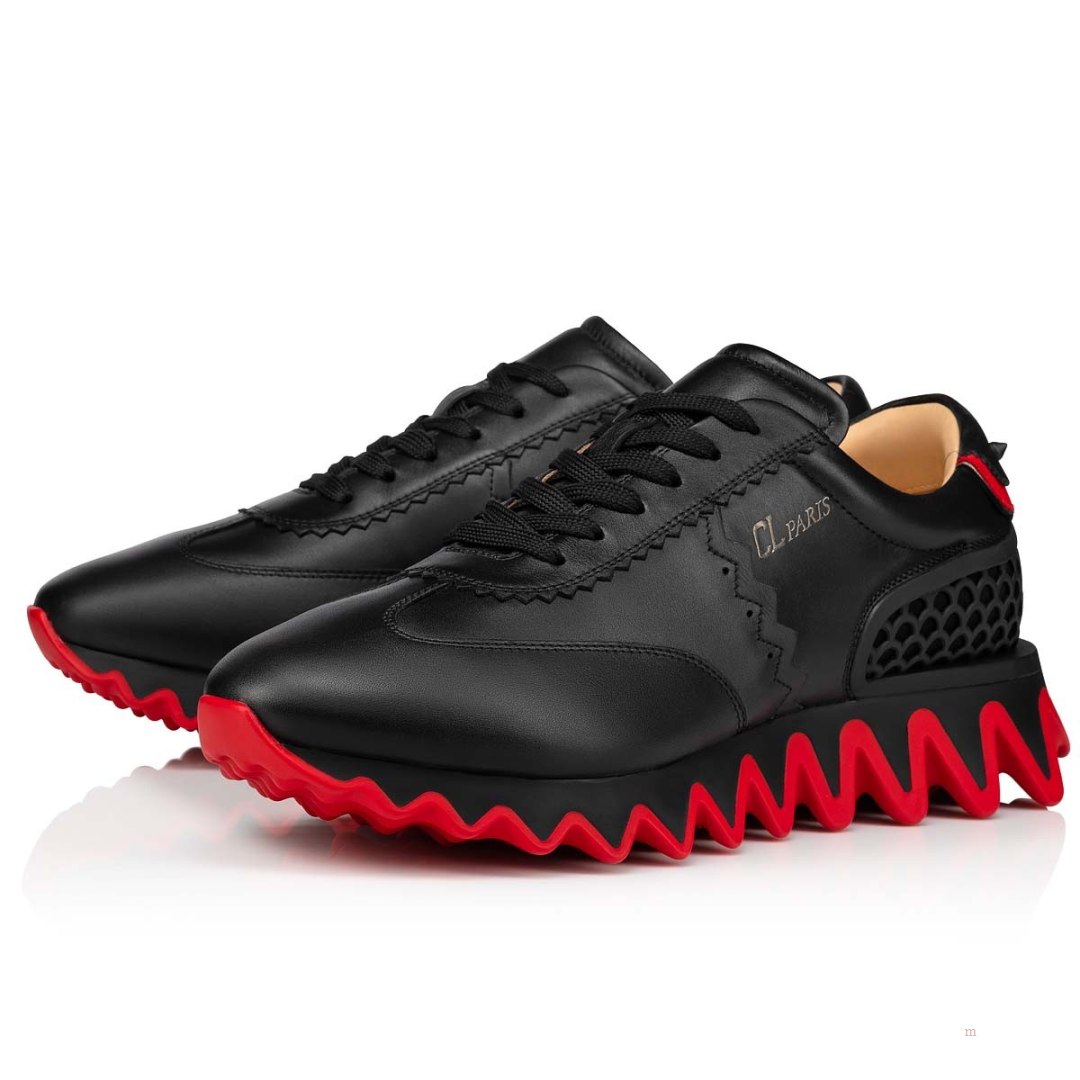 Christian Louboutin Loubishark Men's Sneakers Black | AYSUHX867