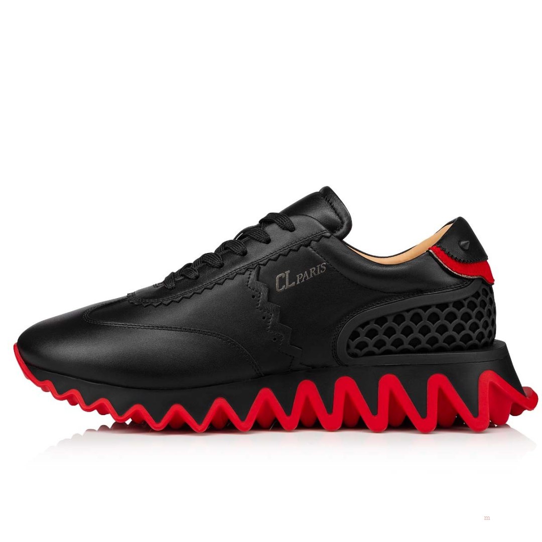 Christian Louboutin Loubishark Men's Sneakers Black | AYSUHX867