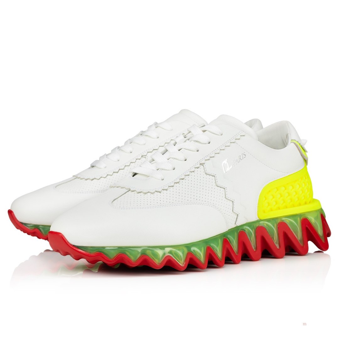 Christian Louboutin Loubishark Men's Sneakers Yellow | FDJQBK453