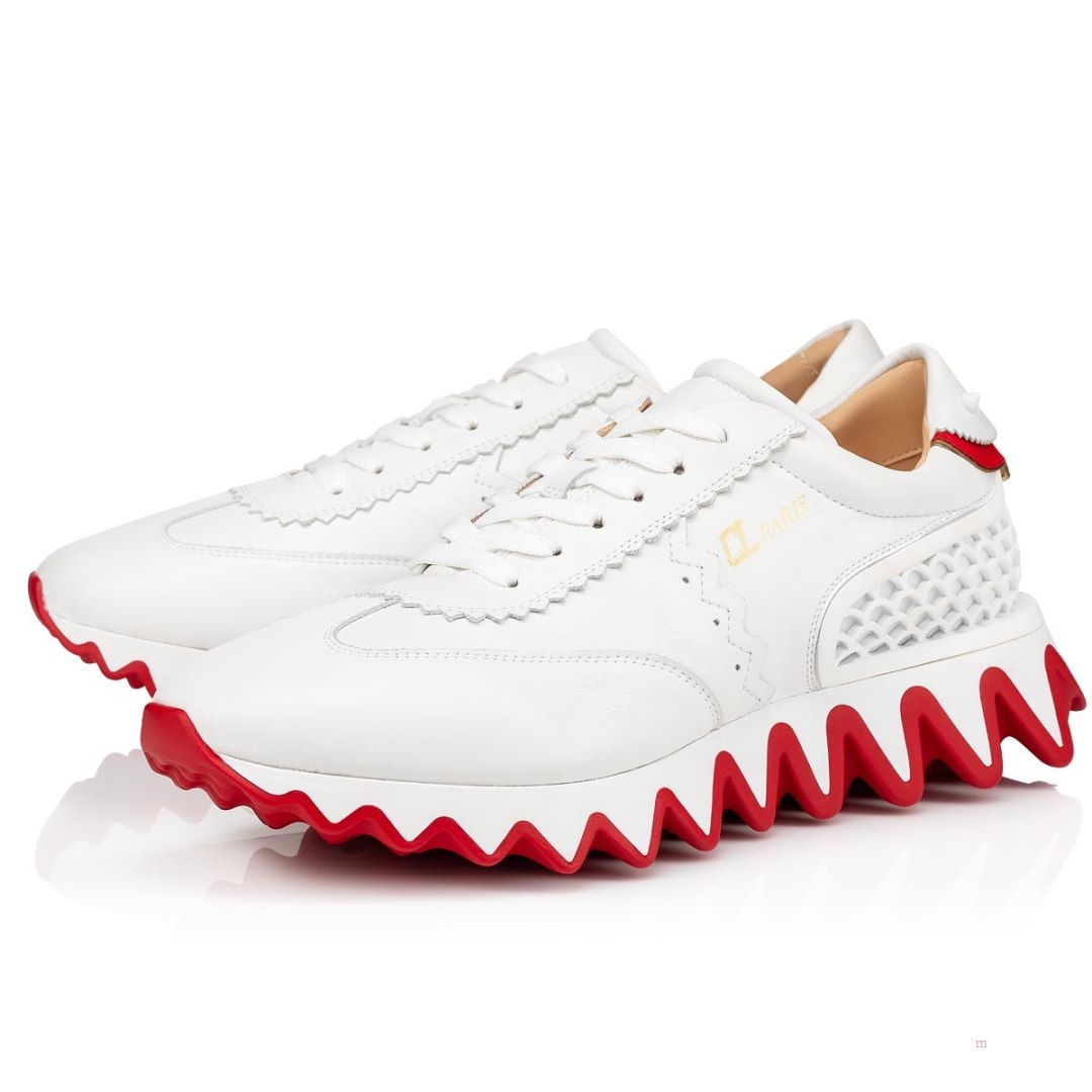 Christian Louboutin Loubishark Men's Sneakers White | GFDEBC156