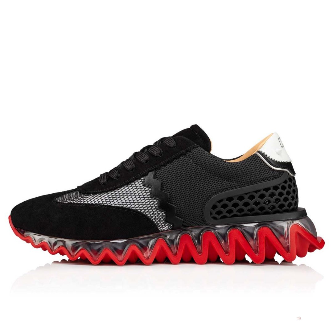 Christian Louboutin Loubishark Men's Sneakers Black | YMGRWA045