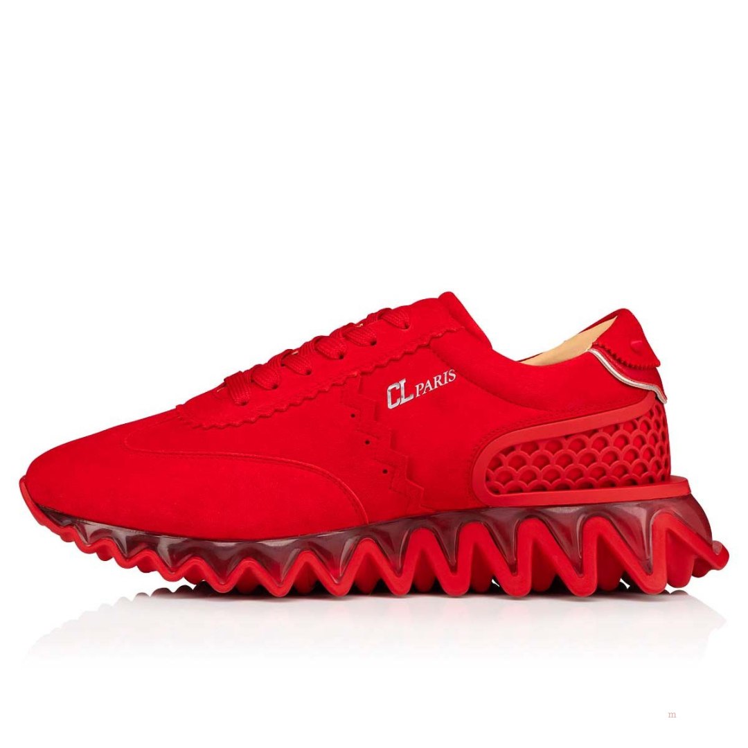 Christian Louboutin Loubishark Men's Sneakers Red | ZVNBMA403