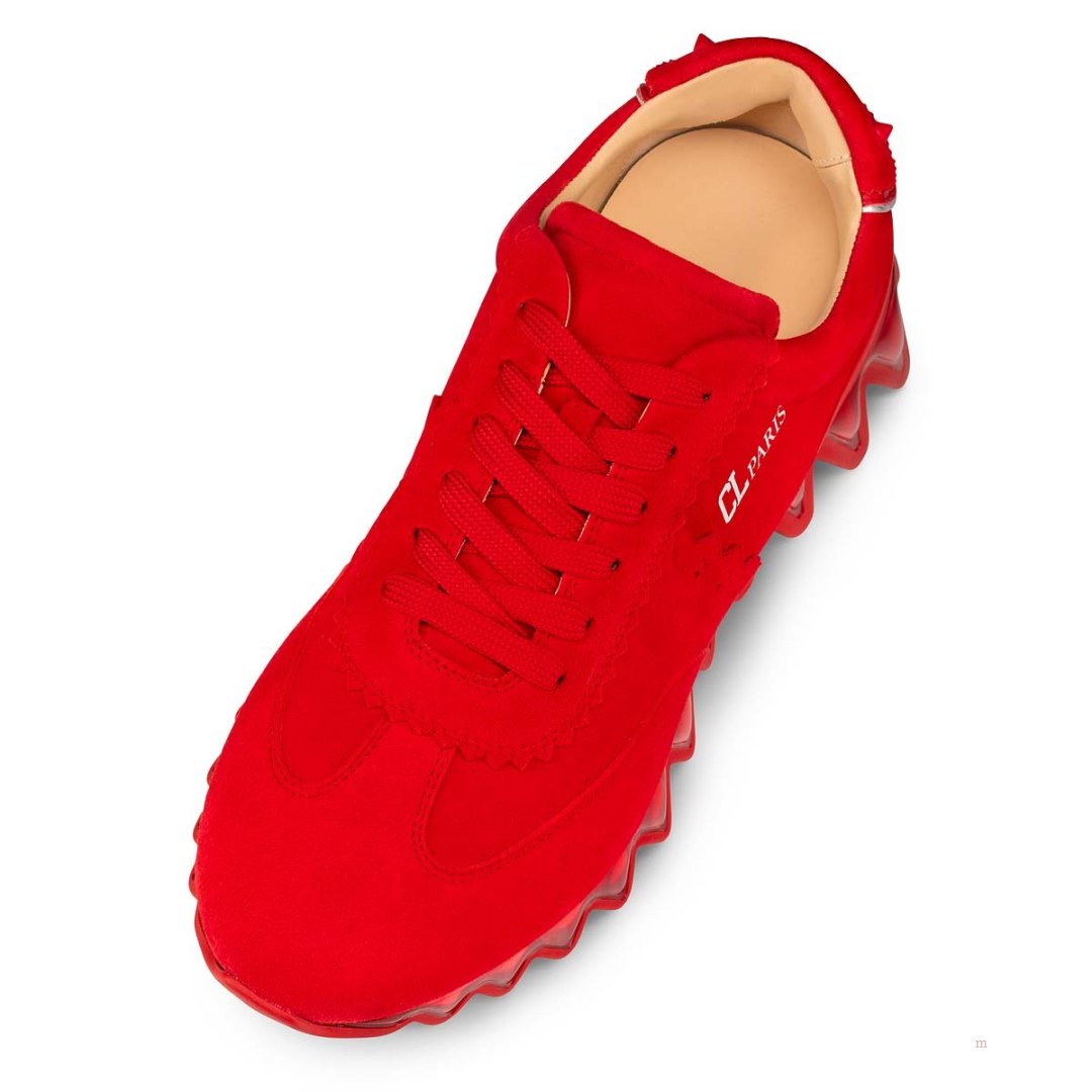 Christian Louboutin Loubishark Men's Sneakers Red | ZVNBMA403