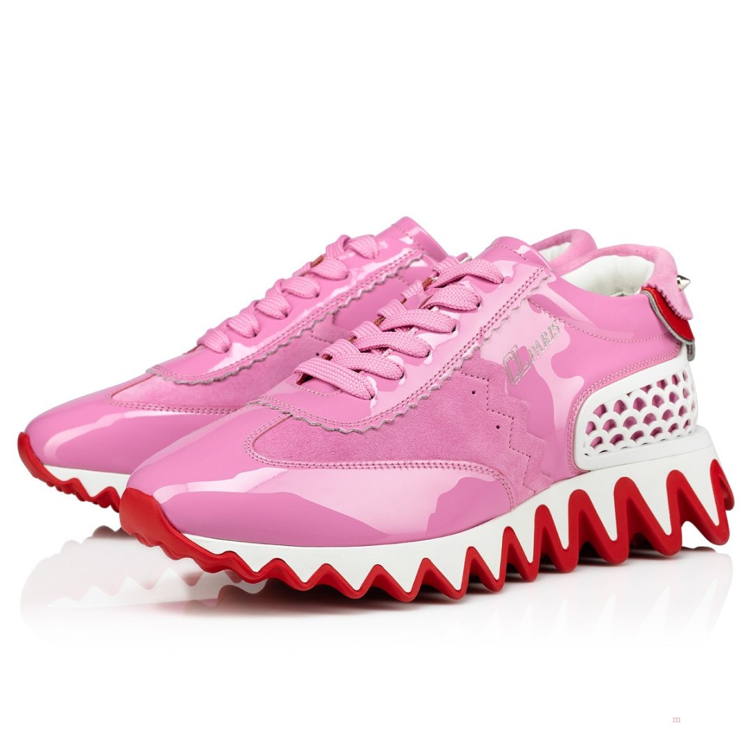 Christian Louboutin Loubishark Women's Sneakers Pink | DIUXEY140