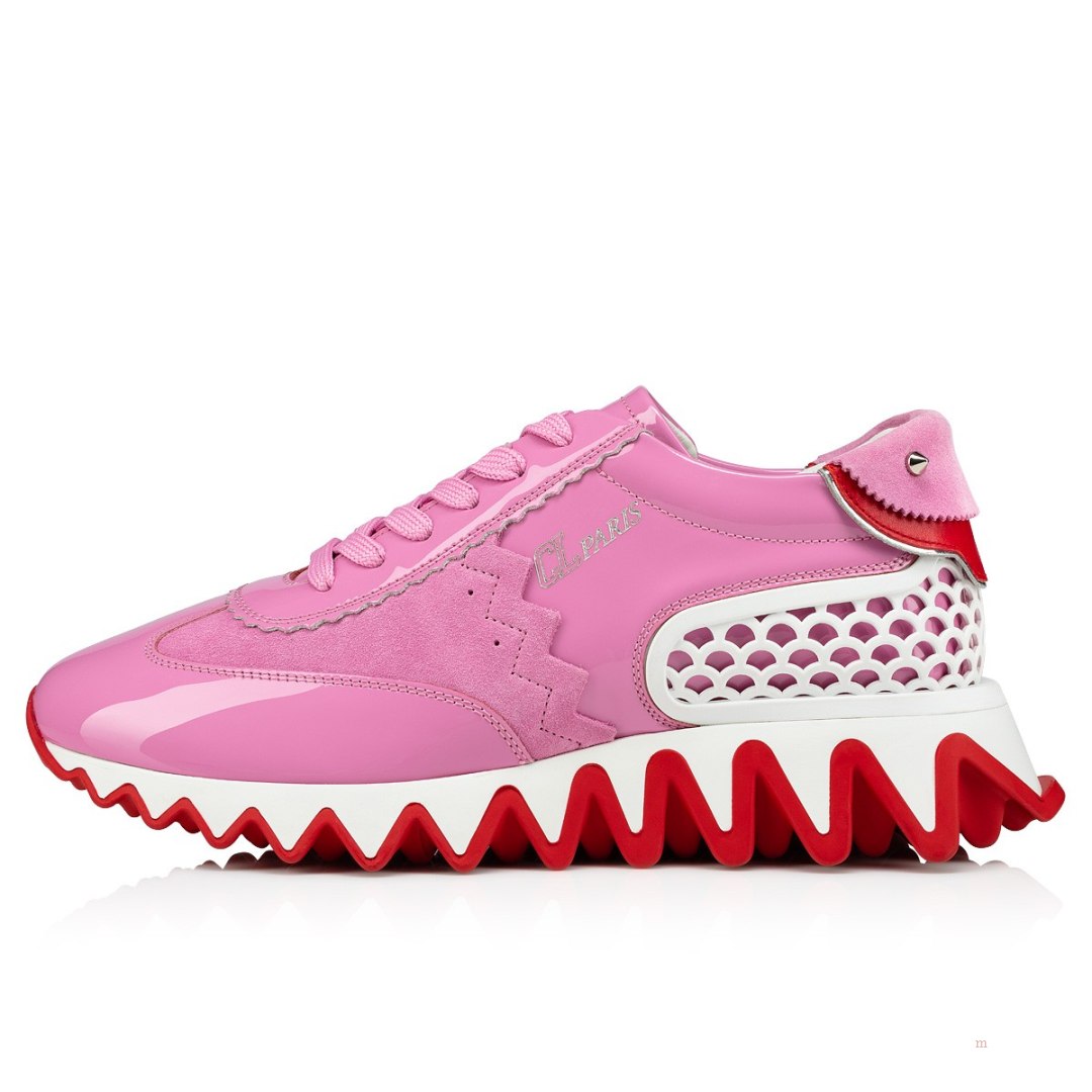 Christian Louboutin Loubishark Women's Sneakers Pink | DIUXEY140