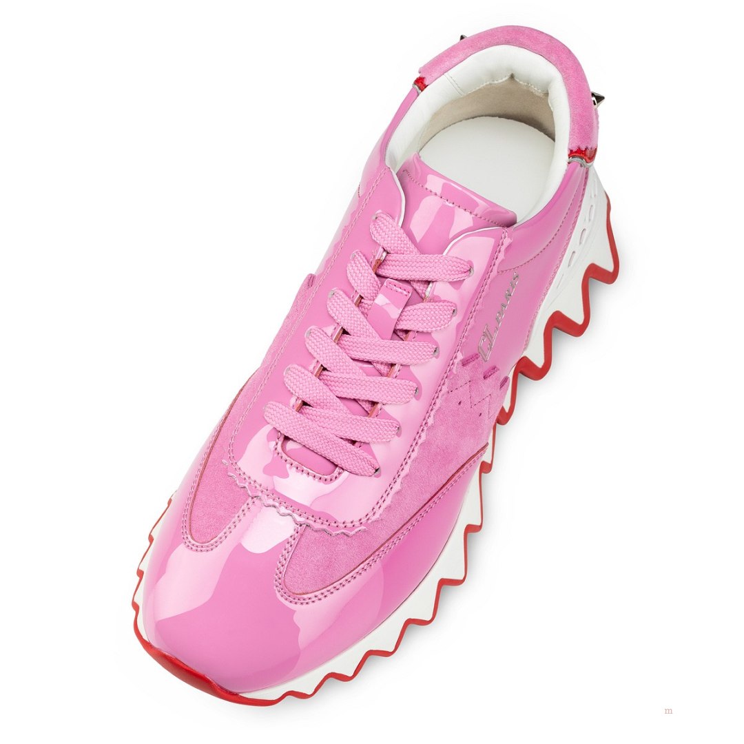 Christian Louboutin Loubishark Women's Sneakers Pink | DIUXEY140