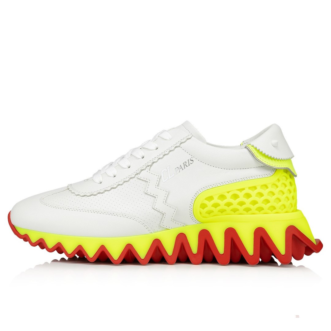 Christian Louboutin Loubishark Women's Sneakers Yellow | KBUXWF547