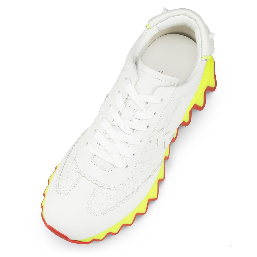 Christian Louboutin Loubishark Women's Sneakers Yellow | KBUXWF547