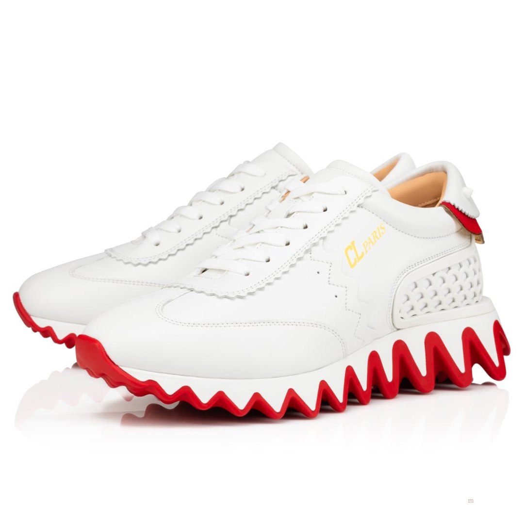 Christian Louboutin Loubishark Women's Sneakers White | PAGIUK630