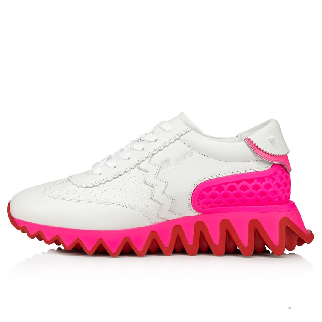 Christian Louboutin Loubishark Women's Sneakers Pink | RJDAZO082