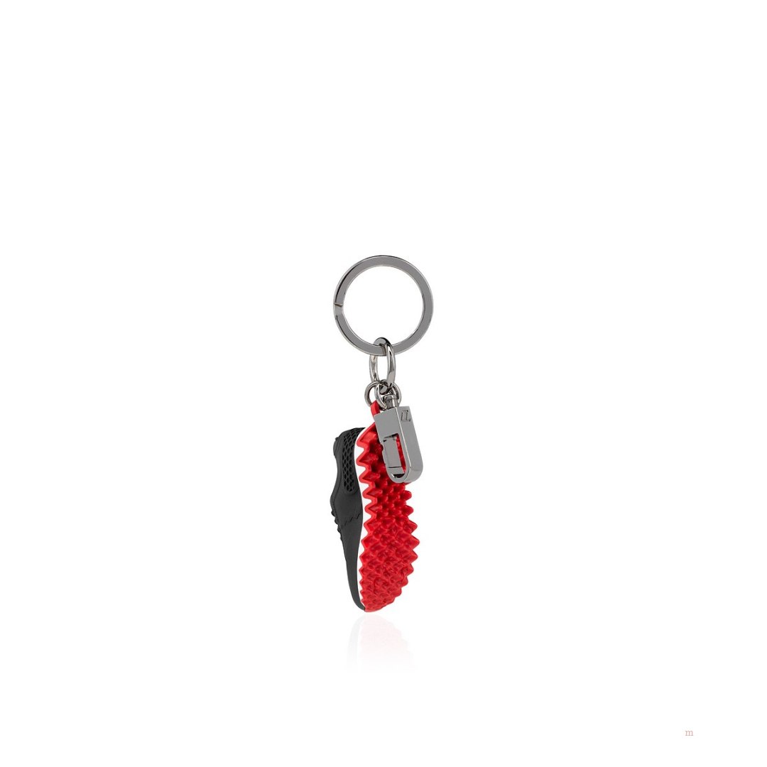 Christian Louboutin Loubishark keyring Men's Keyring Black | NQRMCF917