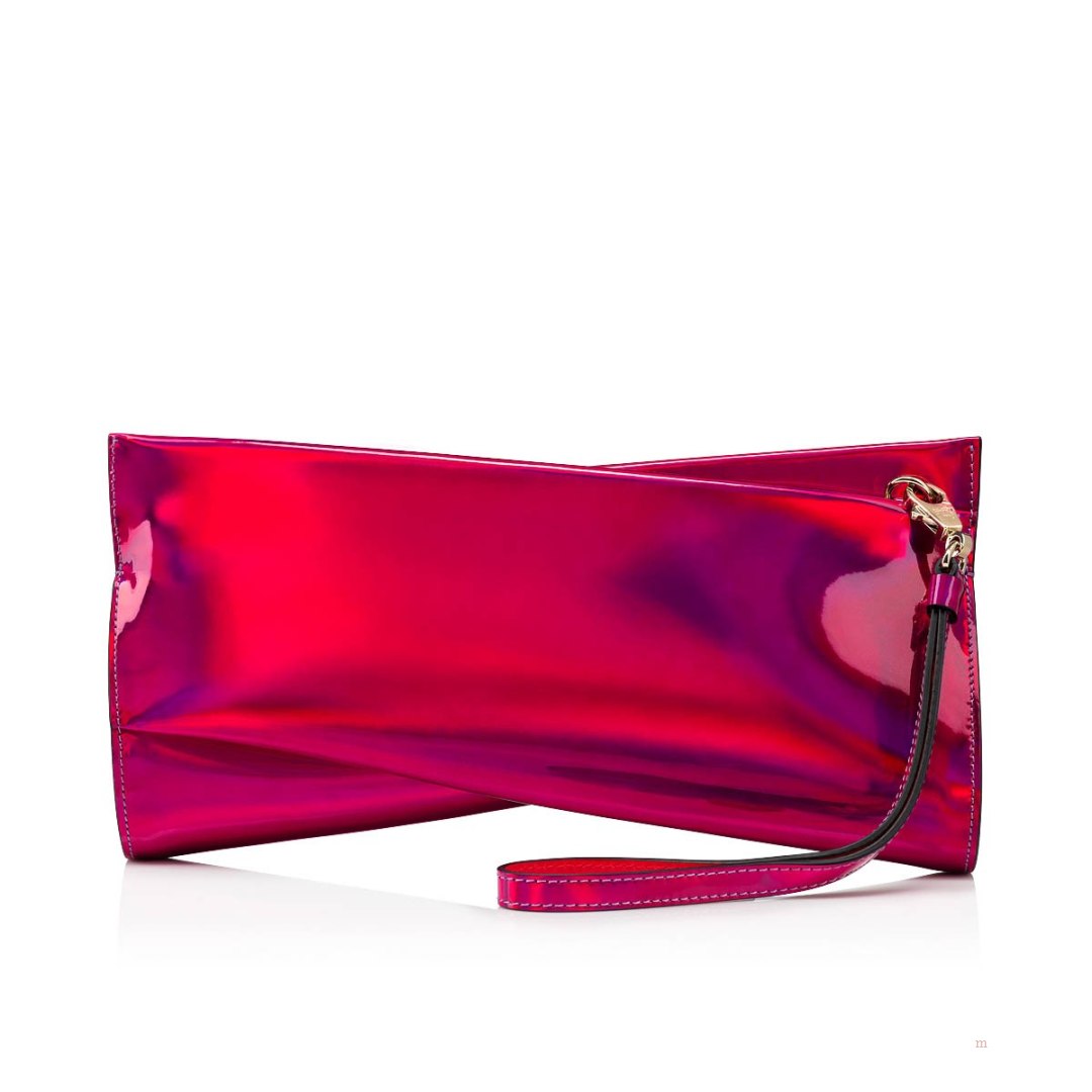 Christian Louboutin Loubitwist Women's Clutch Bag Pink | HGBOPS613