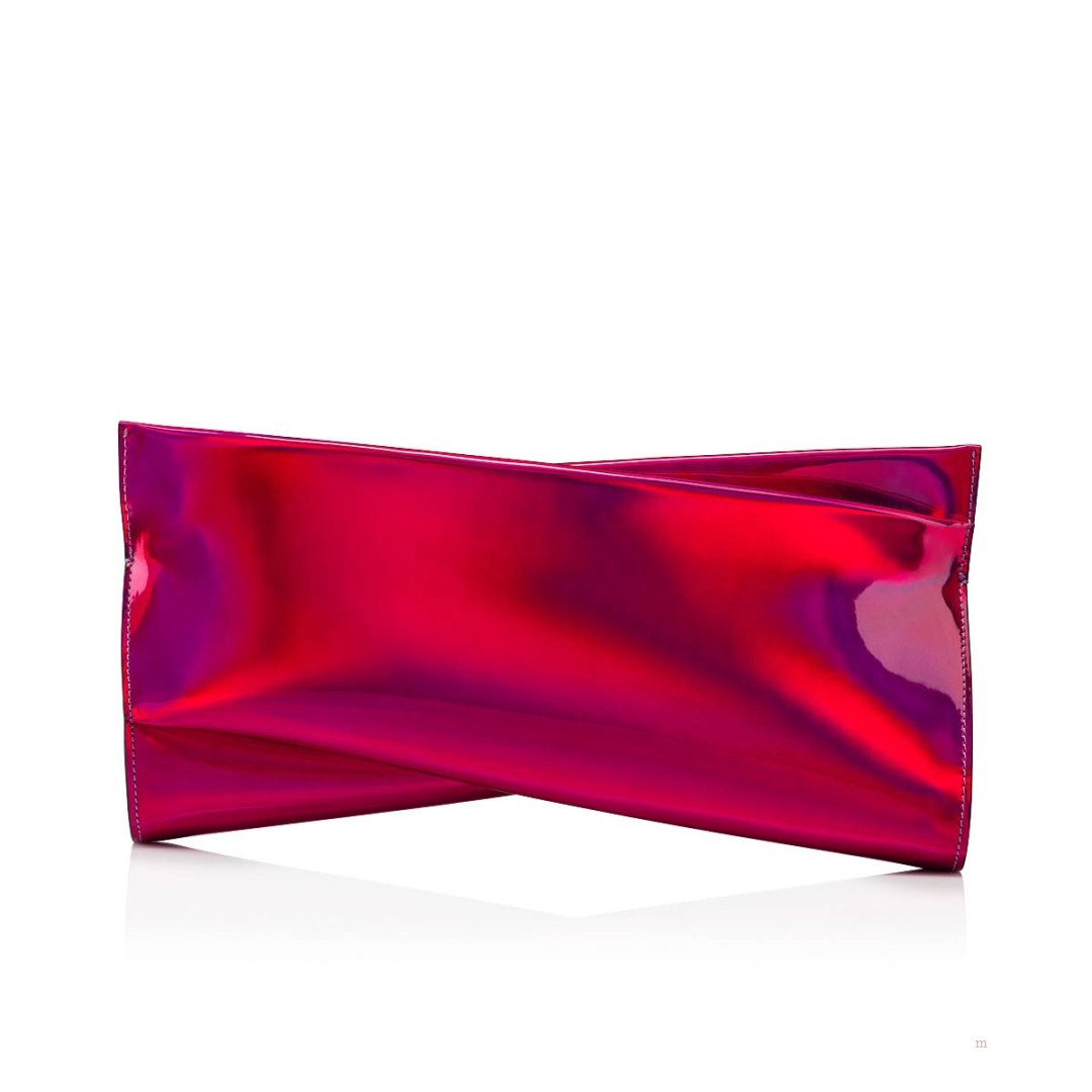 Christian Louboutin Loubitwist Women's Clutch Bag Pink | HGBOPS613