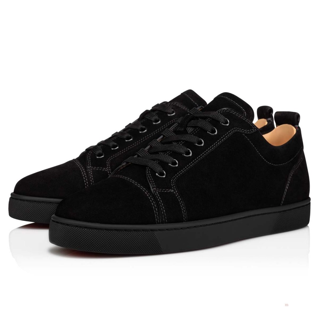 Christian Louboutin Louis Junior Men\'s Sneakers Black | UEQPDX762