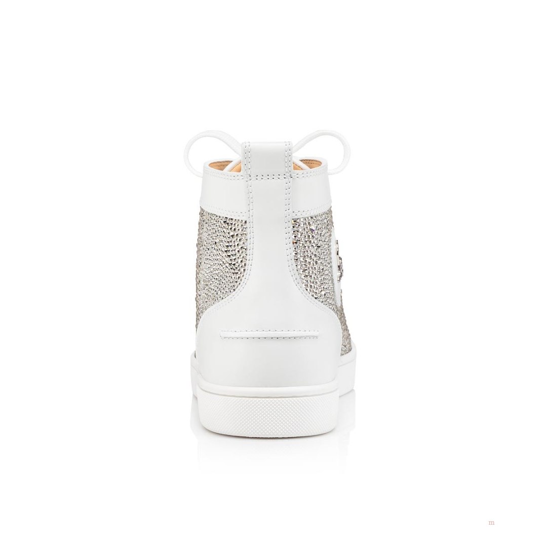 Christian Louboutin Louis Men's High Top Sneakers White | FXSLVG129