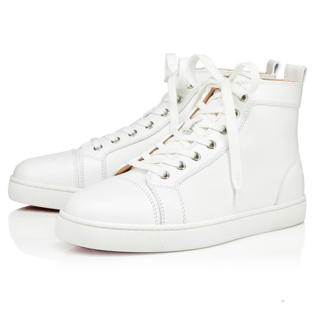 Christian Louboutin Louis Men's Sneakers White | ORMDTK517