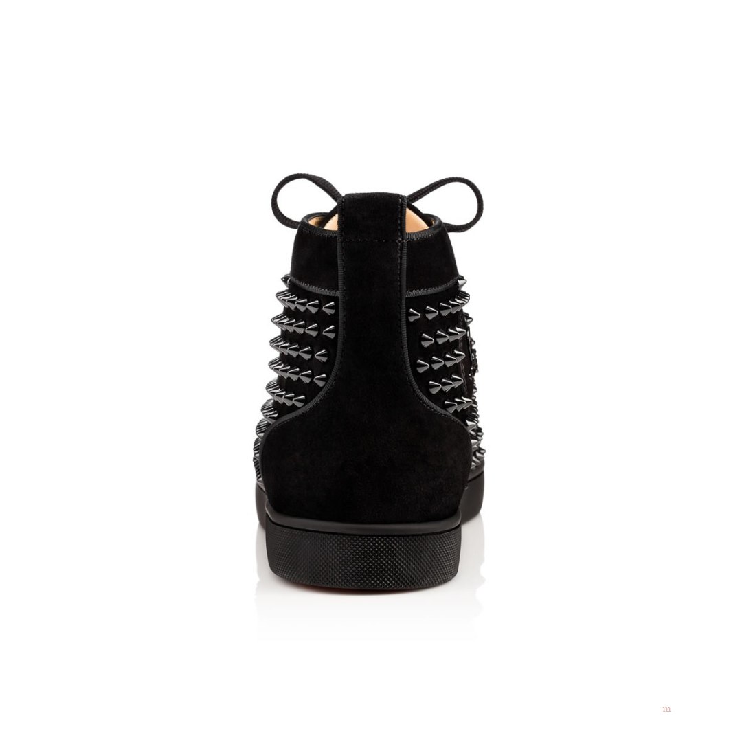 Christian Louboutin Louis Men's Sneakers Black | PZRIFG785