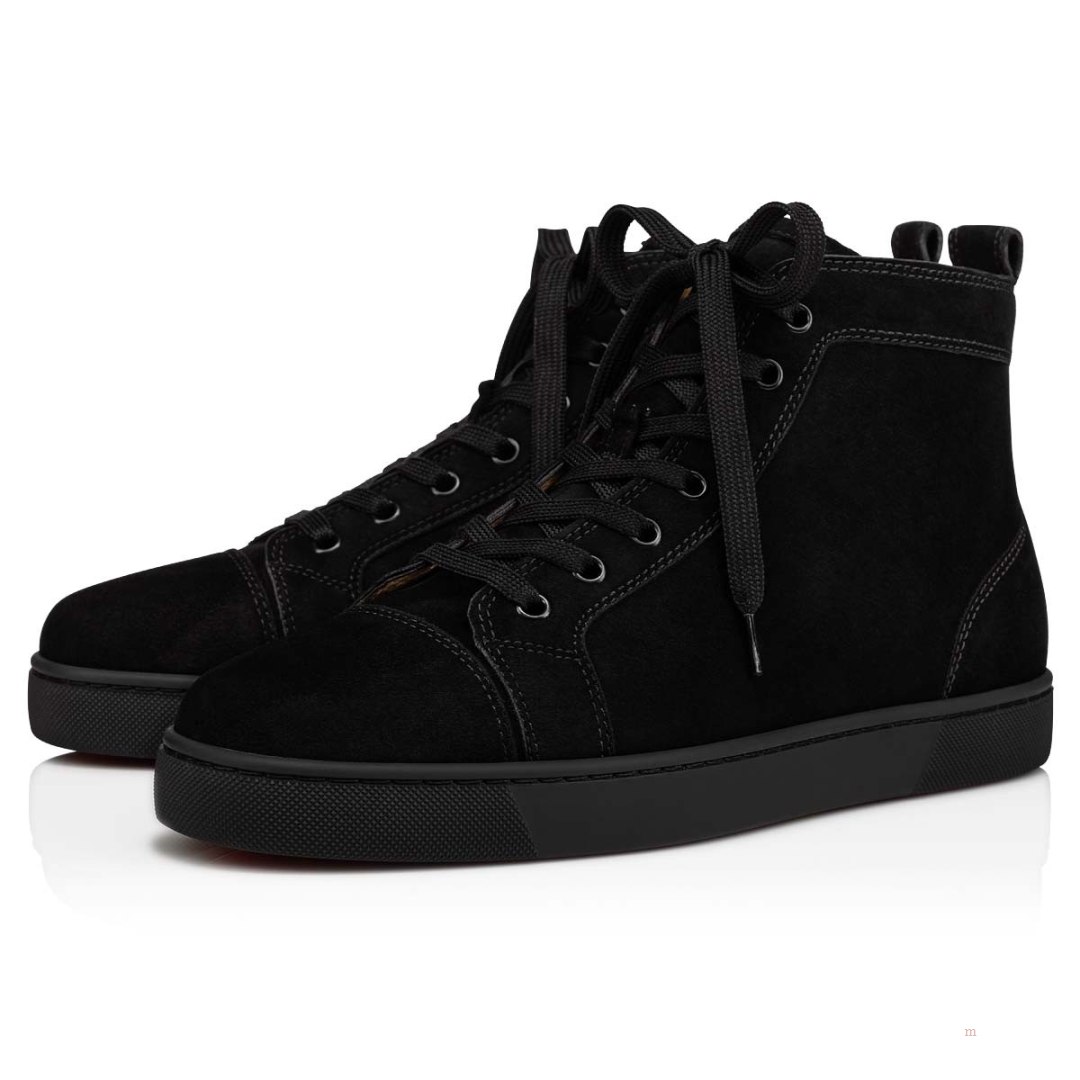 Christian Louboutin Louis Men\'s Sneakers Black | SLITDF369