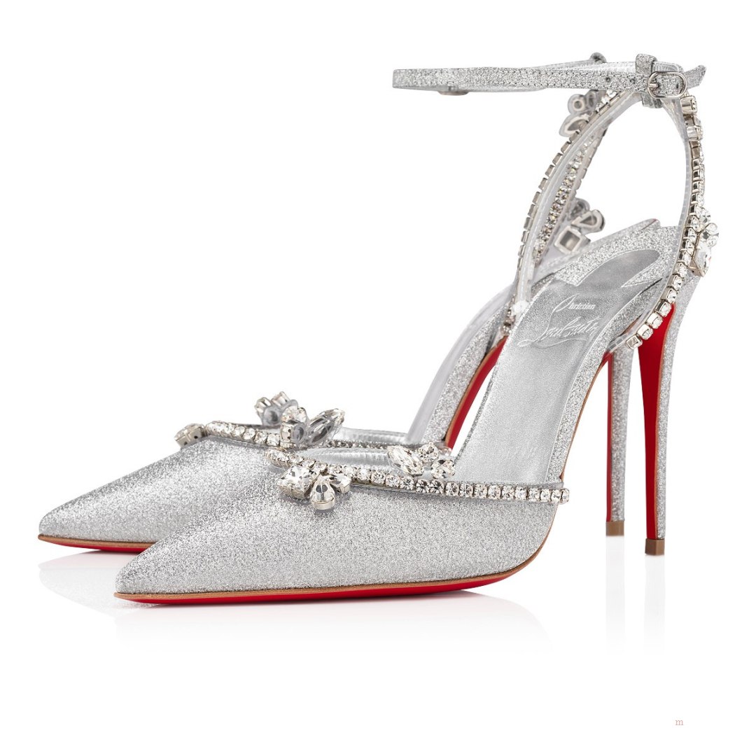 Christian Louboutin Marykate Queen Women\'s Pumps Silver | QOKYWJ210