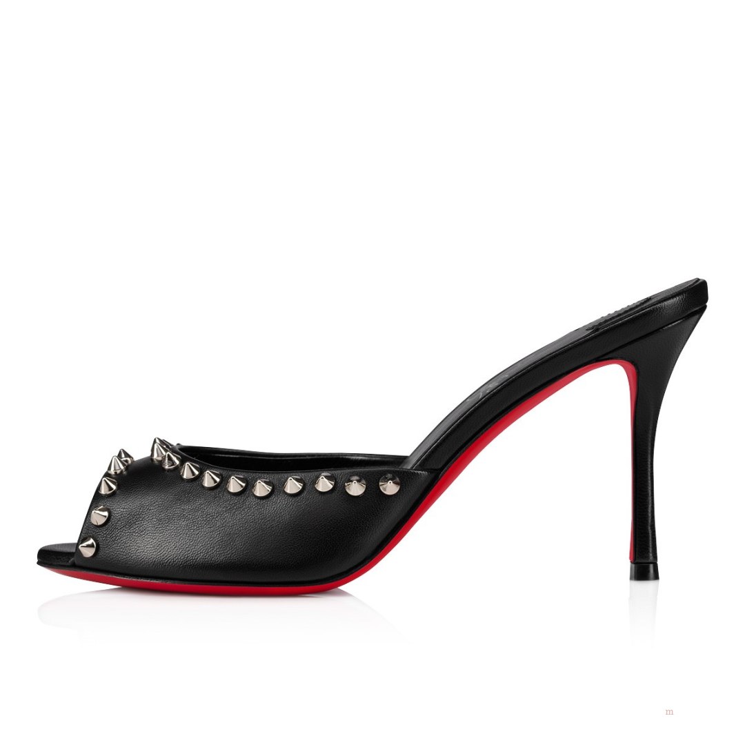 Christian Louboutin Me Dolly Spike Women's Sandals Black | EJHVPL203