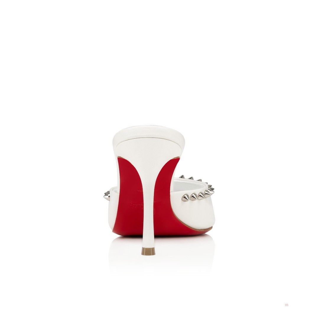 Christian Louboutin Me Dolly Spike Women's Sandals White | NREFXH639