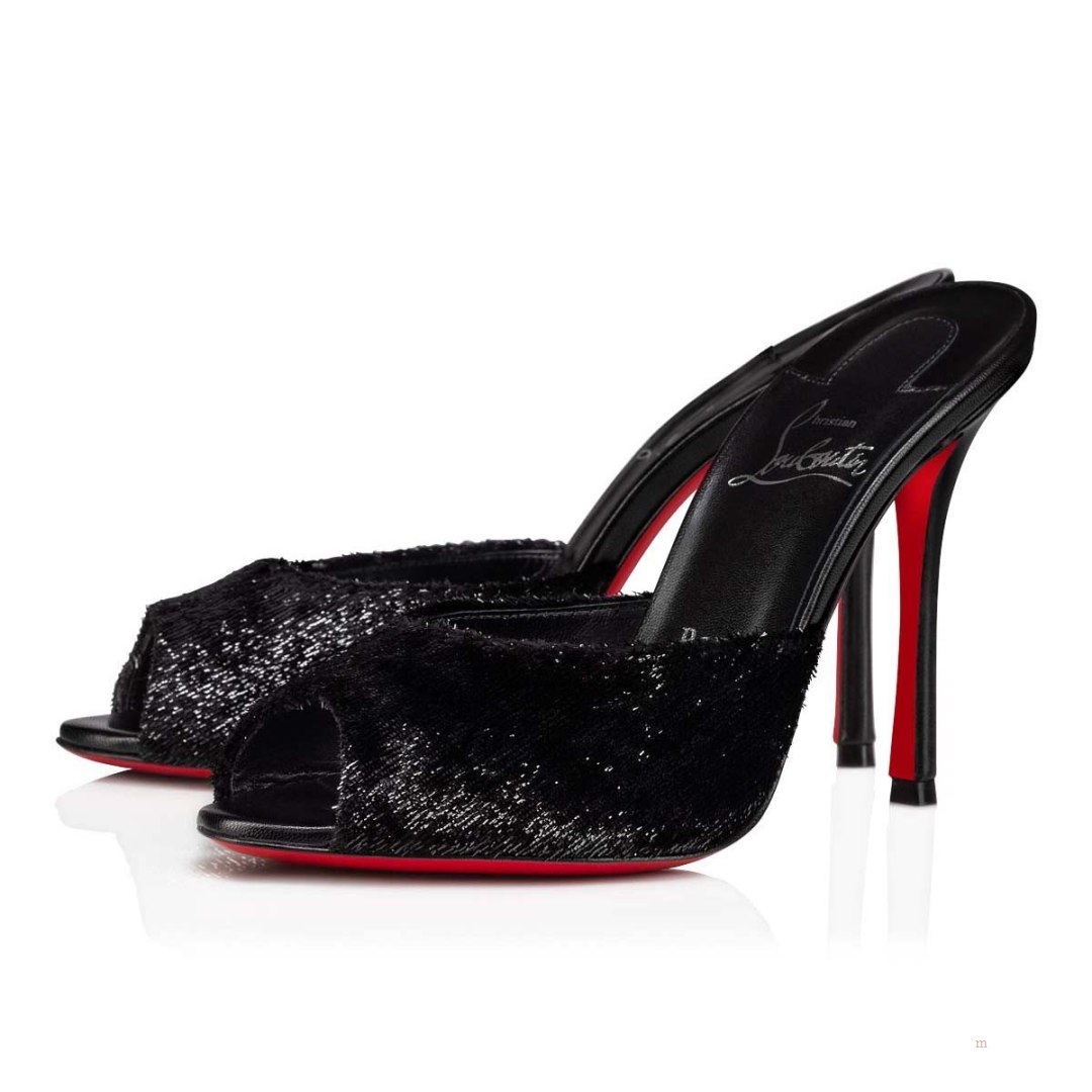 Christian Louboutin Me Dolly Women's Mules Black | XFUTJP623