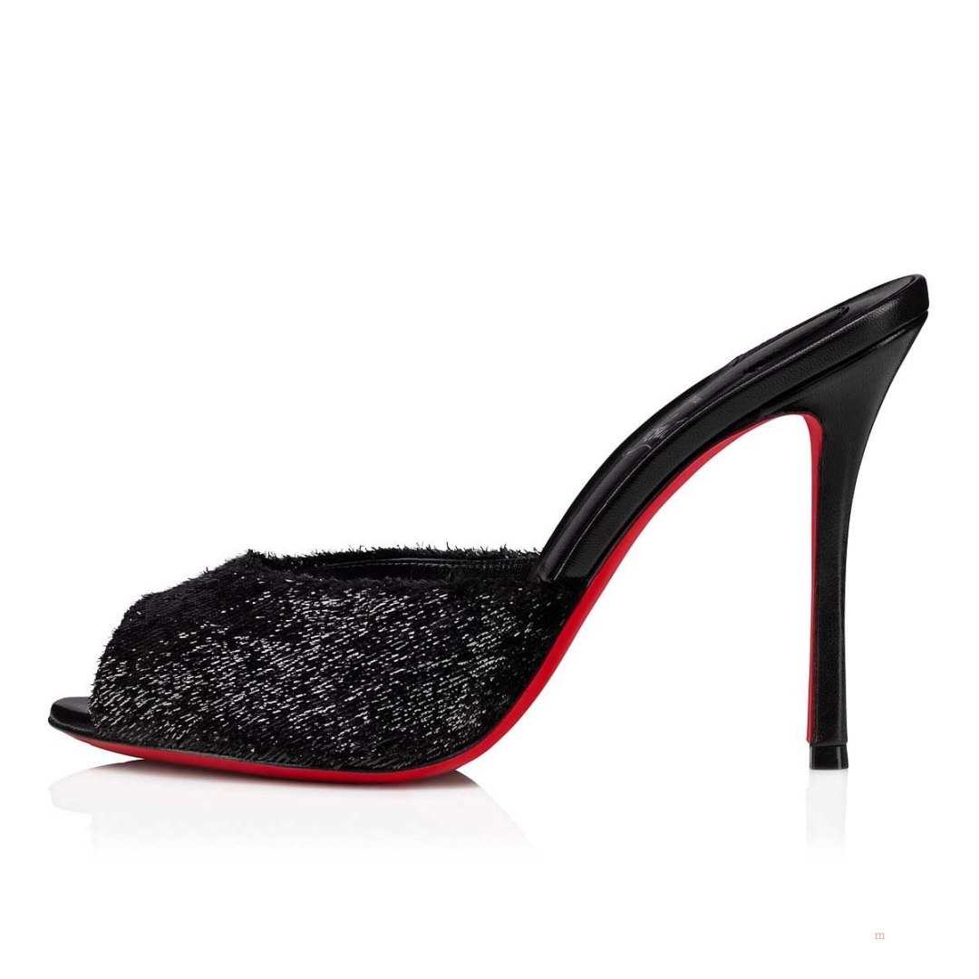 Christian Louboutin Me Dolly Women's Mules Black | XFUTJP623