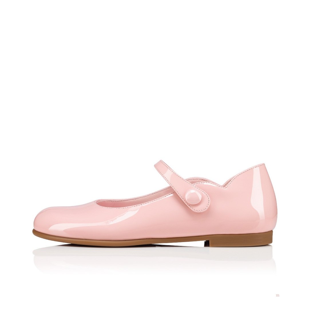 Christian Louboutin Melodie Chick Girls' Ballerinas Pink | UJDRQC317