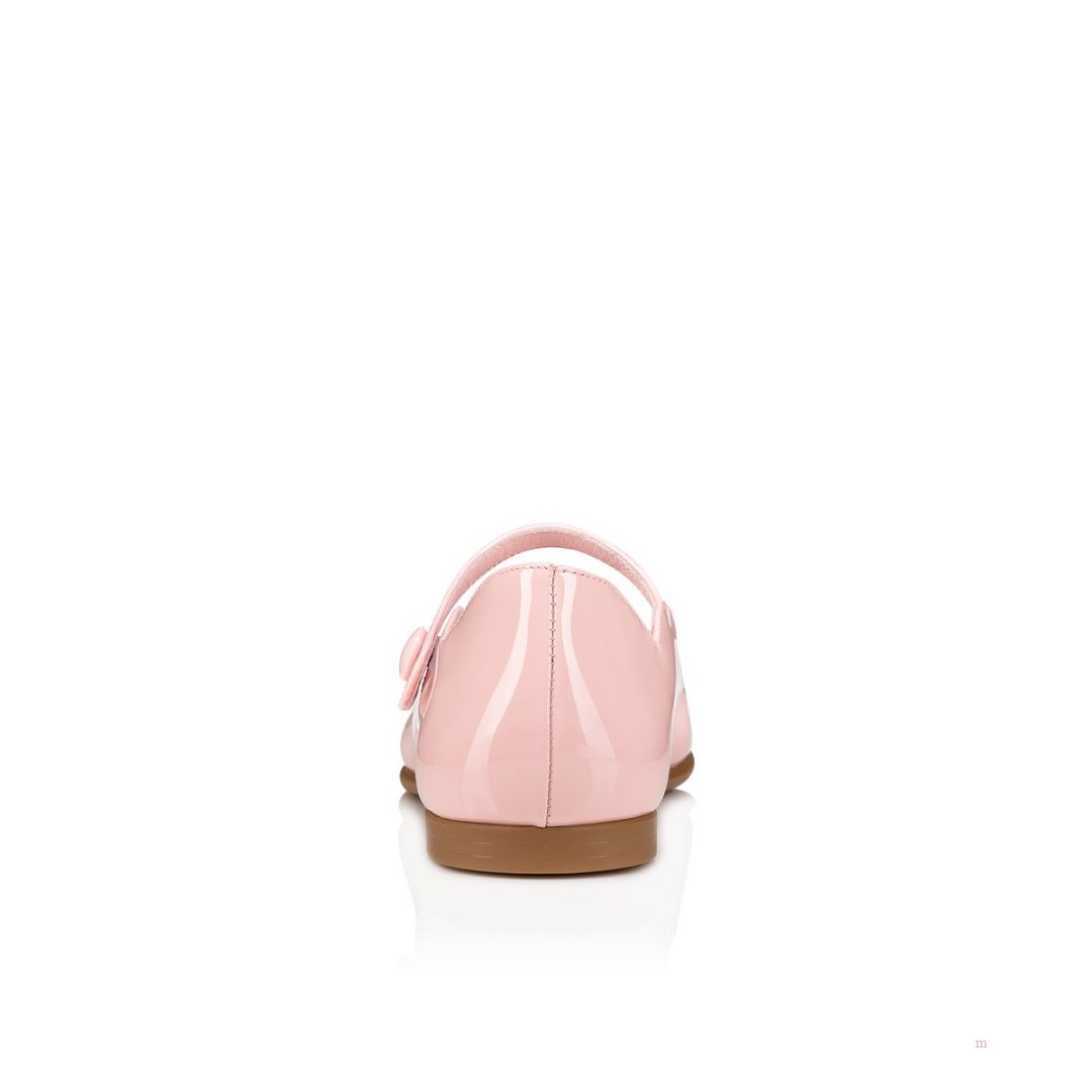 Christian Louboutin Melodie Chick Girls' Ballerinas Pink | UJDRQC317