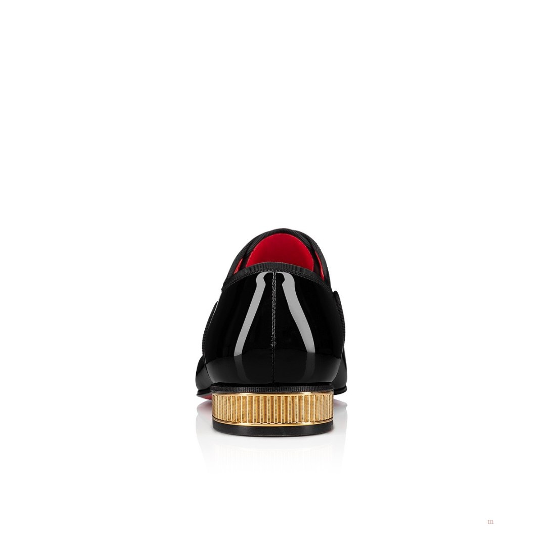 Christian Louboutin Met Greggo Men's Lace Up Shoes Black | LHSCAO932