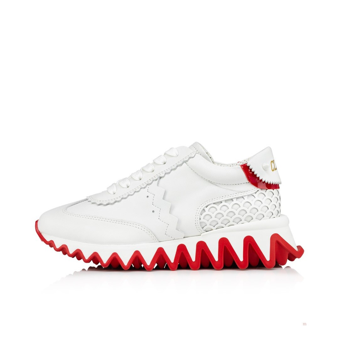 Christian Louboutin Mini Shark Boys' Sneakers White | KBGIAT547