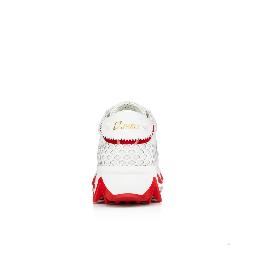 Christian Louboutin Mini Shark Boys' Sneakers White | KBGIAT547