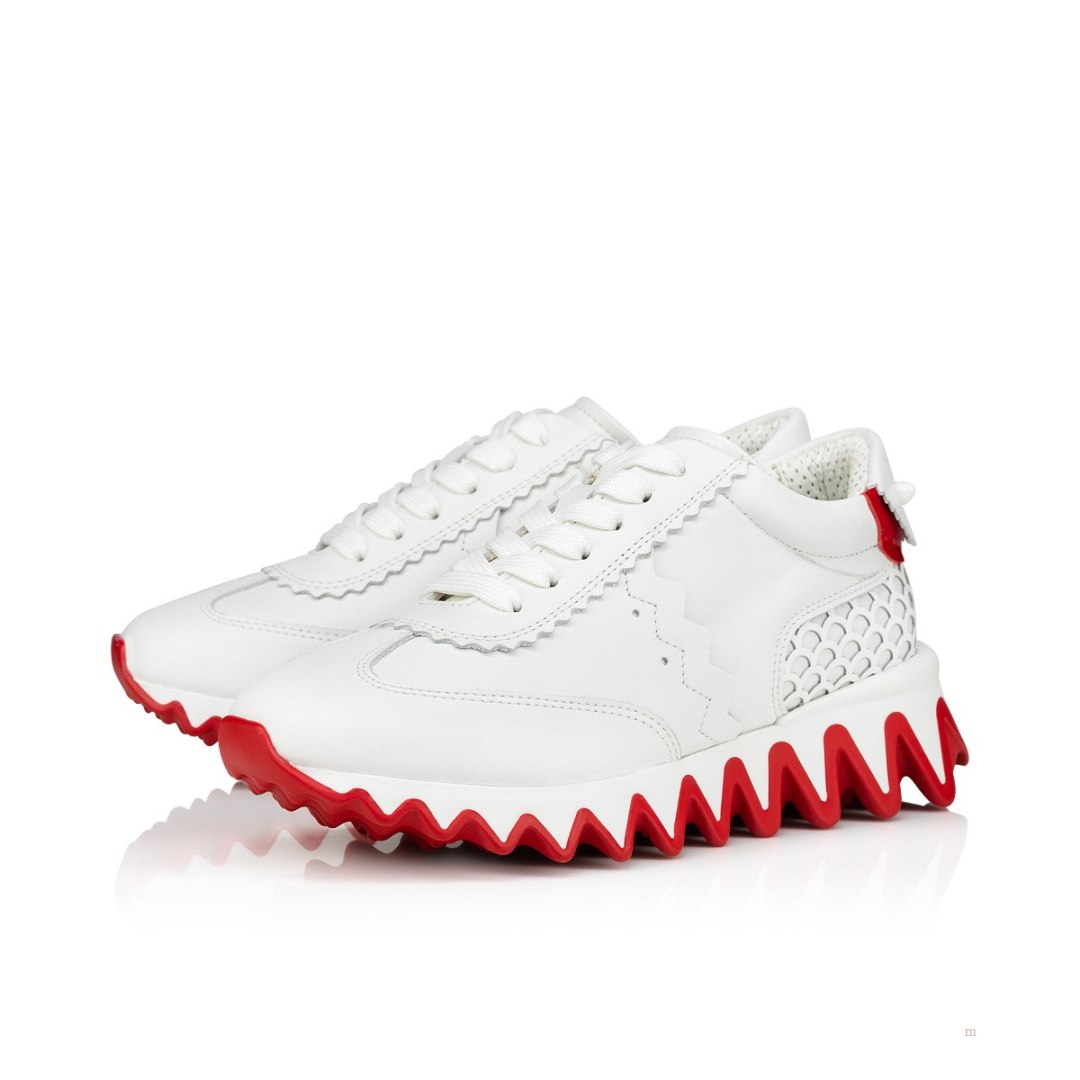 Christian Louboutin Mini Shark Boys\' Sneakers White | KBGIAT547