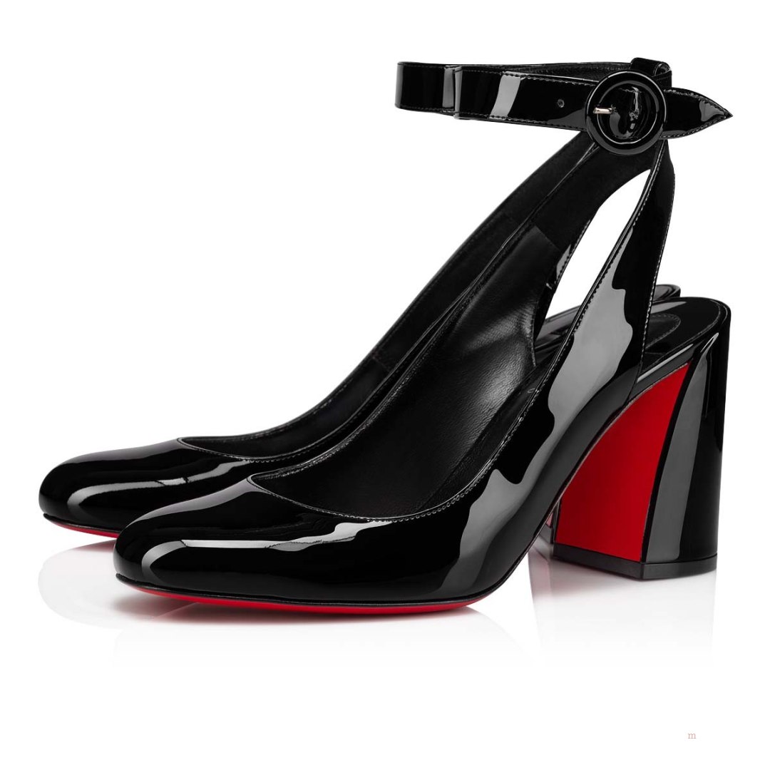 Christian Louboutin Miss Sab Sling Women\'s Pumps Black | TOVLKZ968