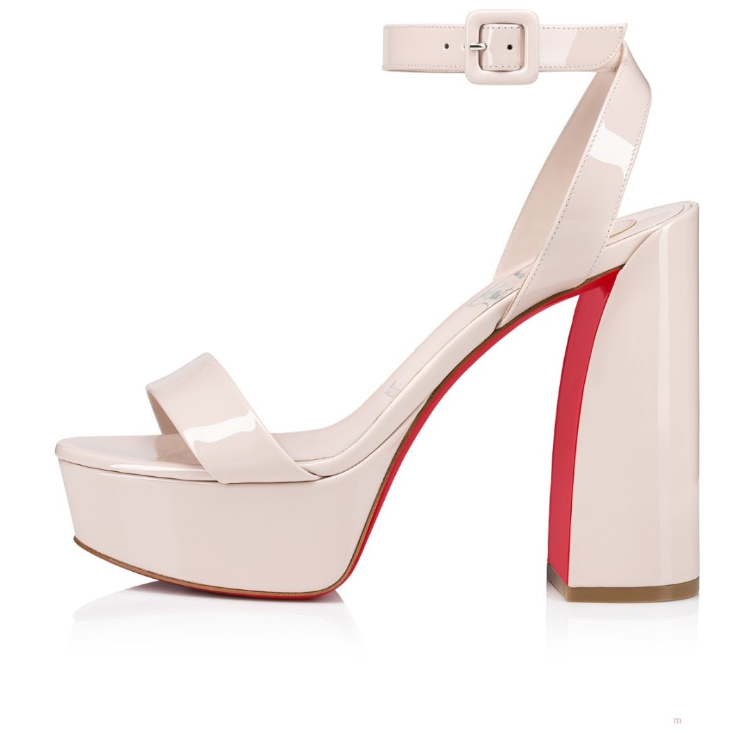 Christian Louboutin Movida Sabina Women's Sandals Beige | QDEYWS710