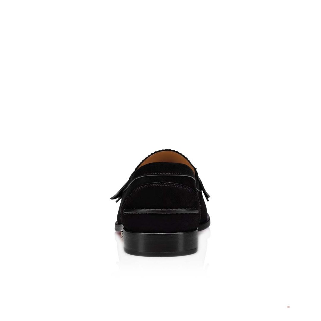 Christian Louboutin No Penny Men's Loafers Black | LOUENX963