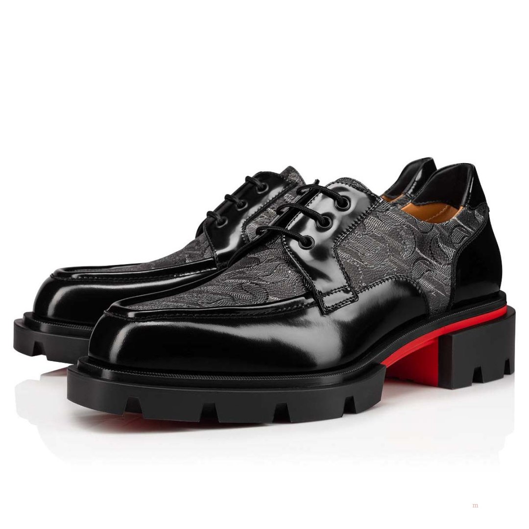 Christian Louboutin Our Georges L Men\'s Loafers Black | HITKRY527