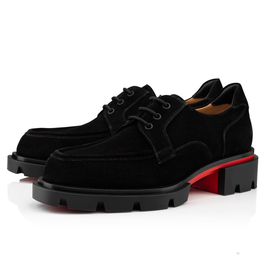 Christian Louboutin Our Georges L Men's Loafers Black | HXZOYU385